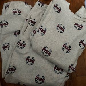 Victoria's Secret Pink sweat outfit